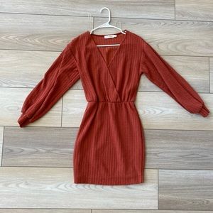 Mini fall dress
